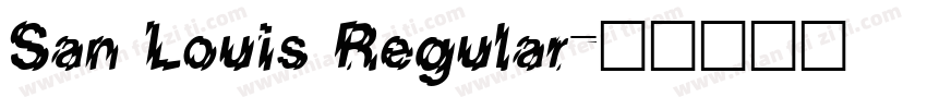 San Louis Regular字体转换